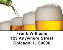 Beer - A Cold One Address Labels