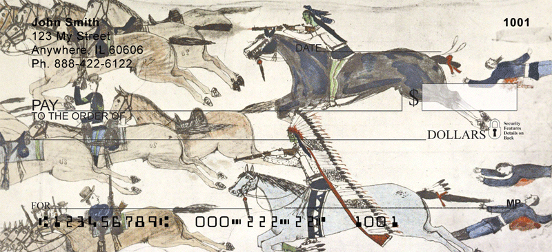 Native American Art Personal Checks