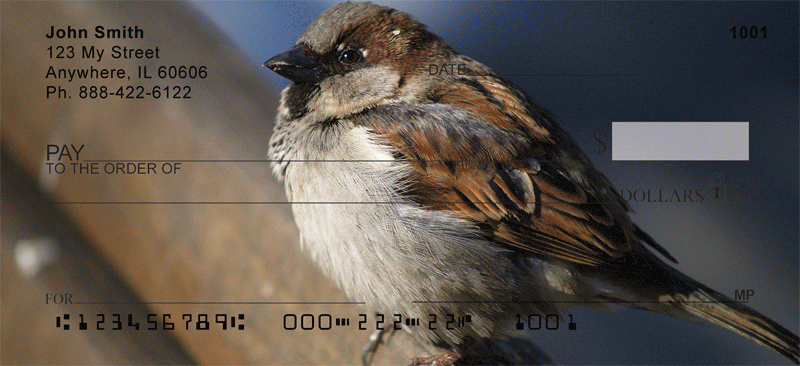 Sparrow Inspirations Personal Checks