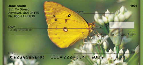 Butterflies in Nature Personal Checks