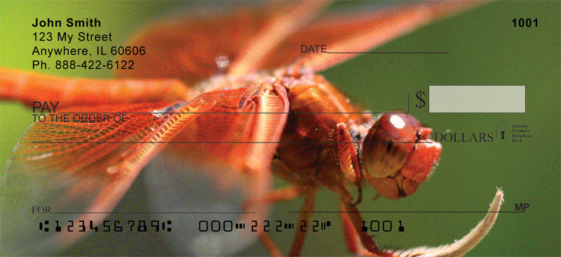 Dragonflies Personal Checks