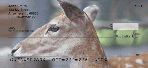 Deer Closeups Personal Checks