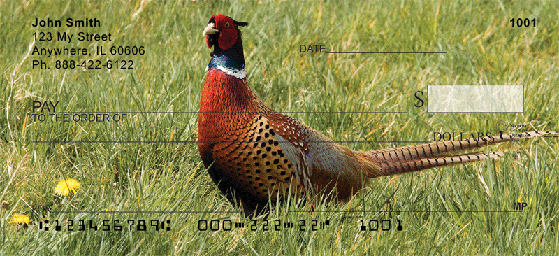 Pheasants Personal Checks