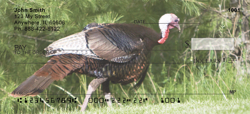 Turkey Treasures Personal Checks