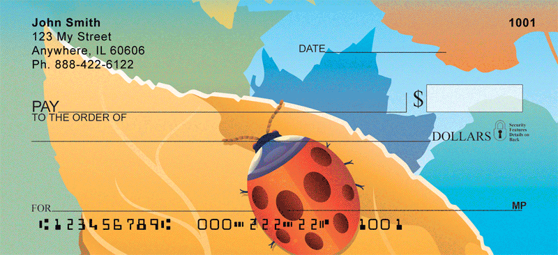 Ladybugs For All Seasons Personal Checks
