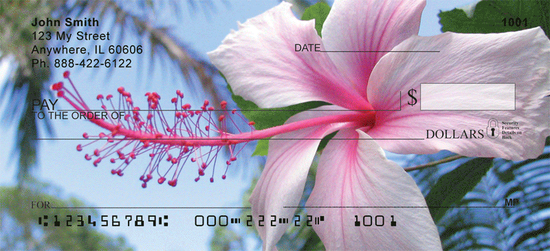Hibiscus Personal Checks