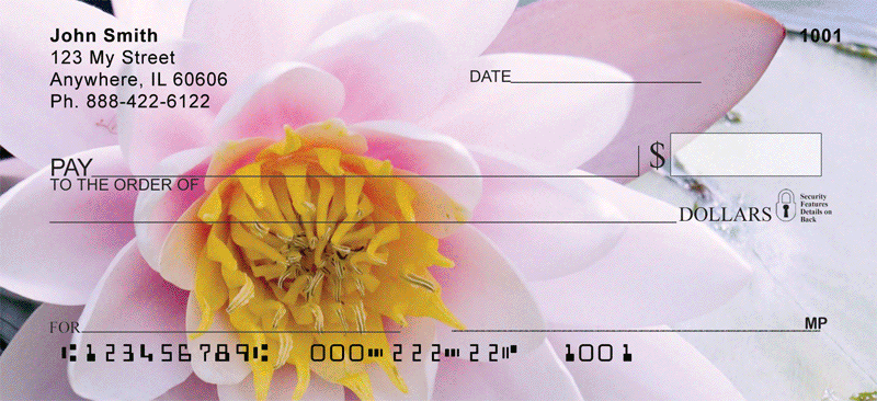 Lotus Rainbow Personal Checks