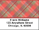Playin' In Plaids Address Labels