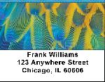 Feather Blues Address Labels