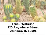Desert Cactus Address Labels