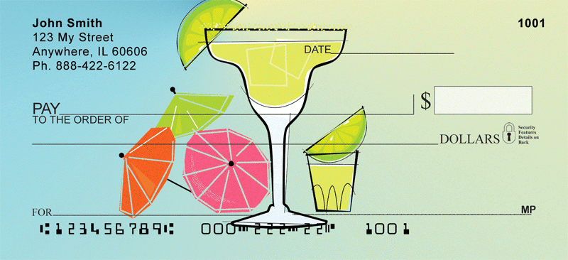 Coctails - Classic Favorites Personal Checks