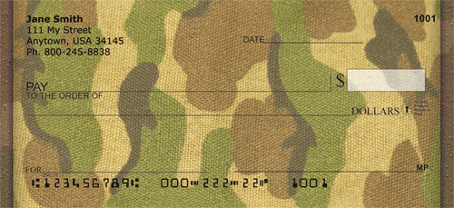 Camouflage Canvas Fabric