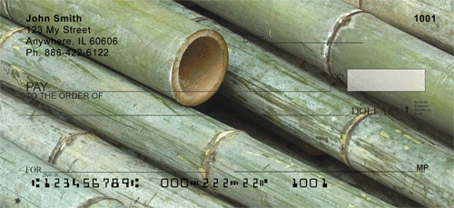 Green Bamboo Personal Checks