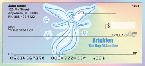 Listen To Your Angels Personal Checks