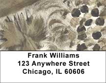 African Inspirations Address Labels