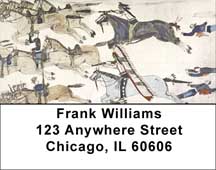 Native American Art Address Labels