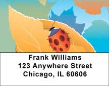 Ladybugs For All Seasons Address Labels