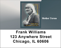 Mother Teresa Address Labels