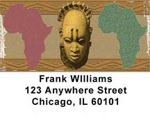 African Pride Checks Address Labels