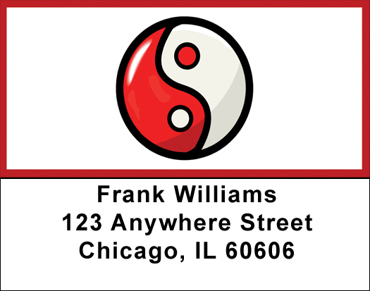 Yin-Yang Address Labels