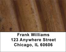 Bamboo Textures Address Labels
