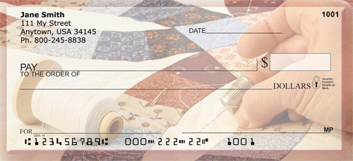 Old Fashioned Quilting Personal Checks