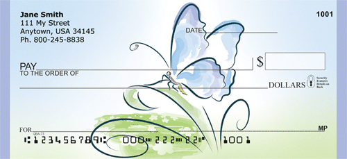 Celebrate Today Butterfly Personal Checks