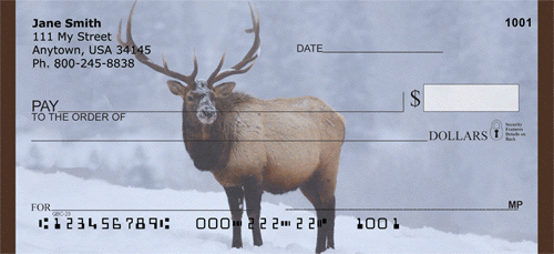 Rocky Mountain Elk Personal Checks