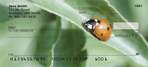 Ladybug Garden Checks