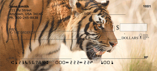 Tiger Portraits Personal Checks