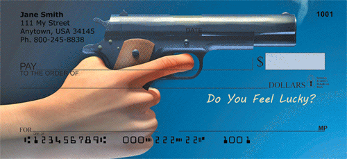 Anti Guns Personal Checks
