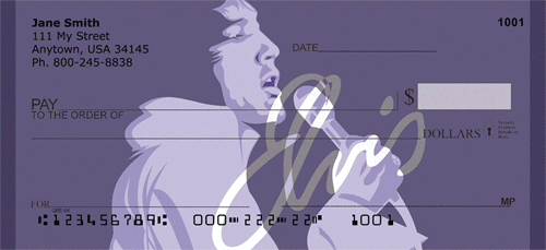 Elvis Remembered Personal Checks