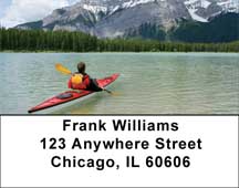 Serenity On The Kayak Address Labels