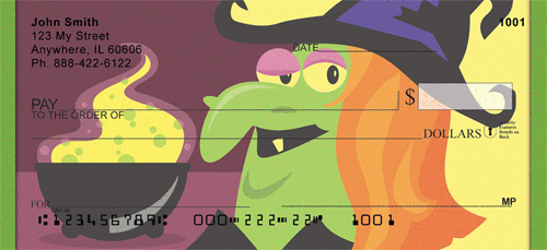 Funky Witches Personal Checks