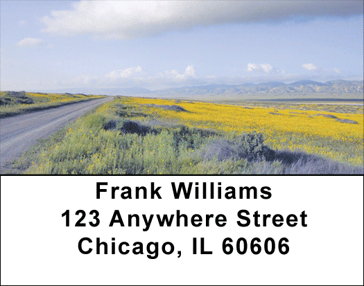 Foothills In Bloom Address Labels