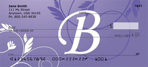 Purple Prosperity -B Personal Checks