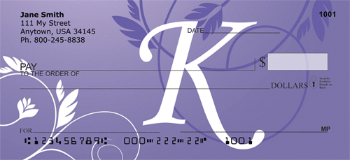 Purple Prosperity -K Personal Checks