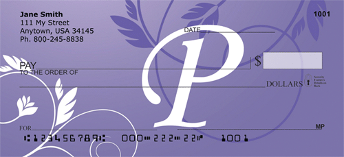 Purple Prosperity -P Personal Checks