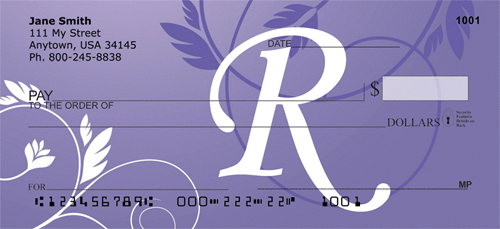 Purple Prosperity -R Personal Checks