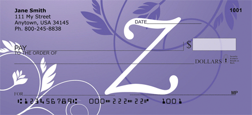 Purple Prosperity -Z Personal Checks