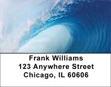 Big Waves Address Labels