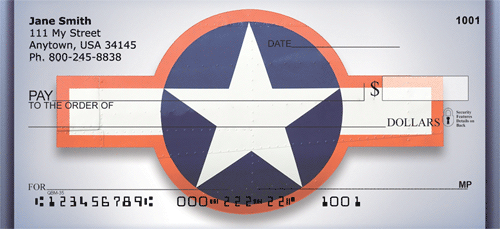 US Airforce Insignia Personal Checks