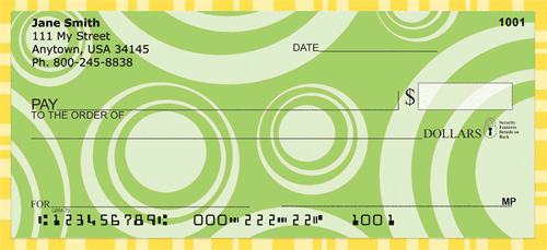 Deliciously Funky Personal Checks