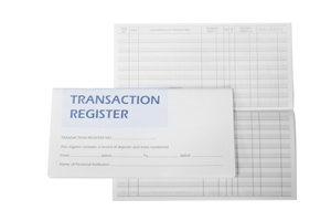 PERSONAL CHECK REGISTERS