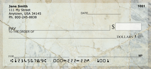 Made With Marble Personal Checks