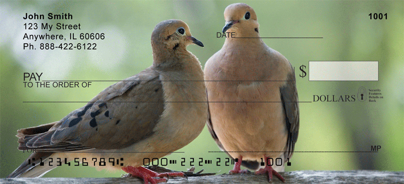 Love Birds Are Everywhere Personal Checks