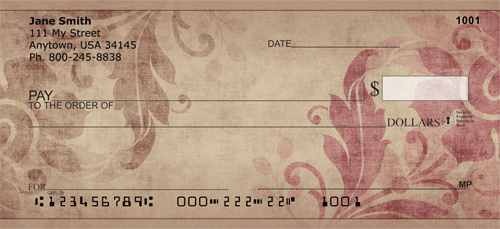 Vintage Is New Again Personal Checks