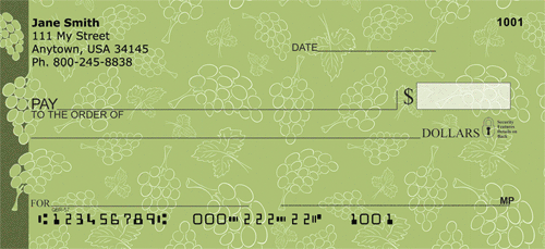 Fruit Of The Vines Personal Checks