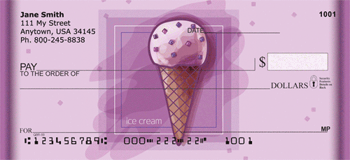 Sweet Dreams Of Ice Creams Personal Checks