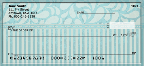 Blue Water Inspirations Personal Checks